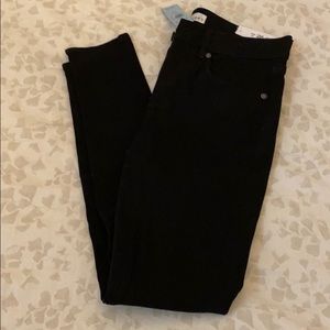 LOFT black demon skinny jeans